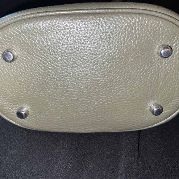 Coach Dempsey Bucket Bag Olive Green - Picture 11 of 14